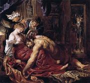 Peter Paul Rubens Samson and Delilab (mk01) oil painting on canvas